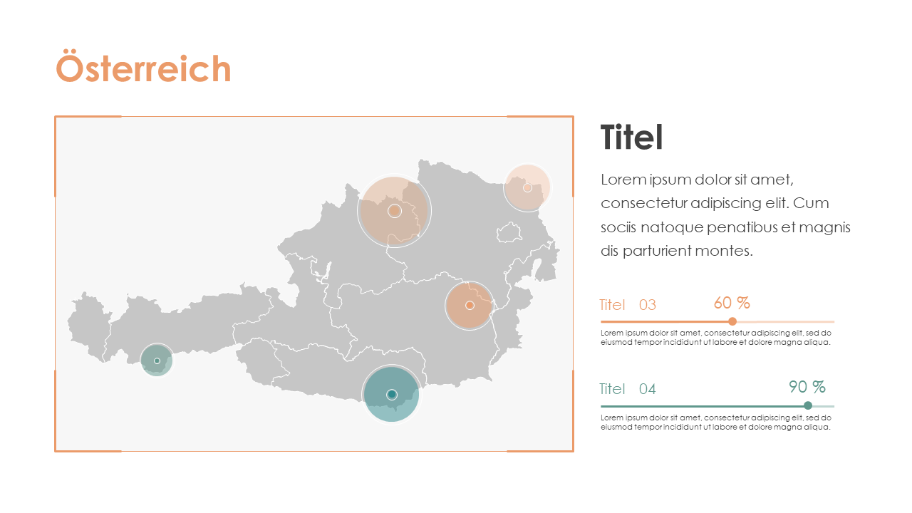 Österreich Karte