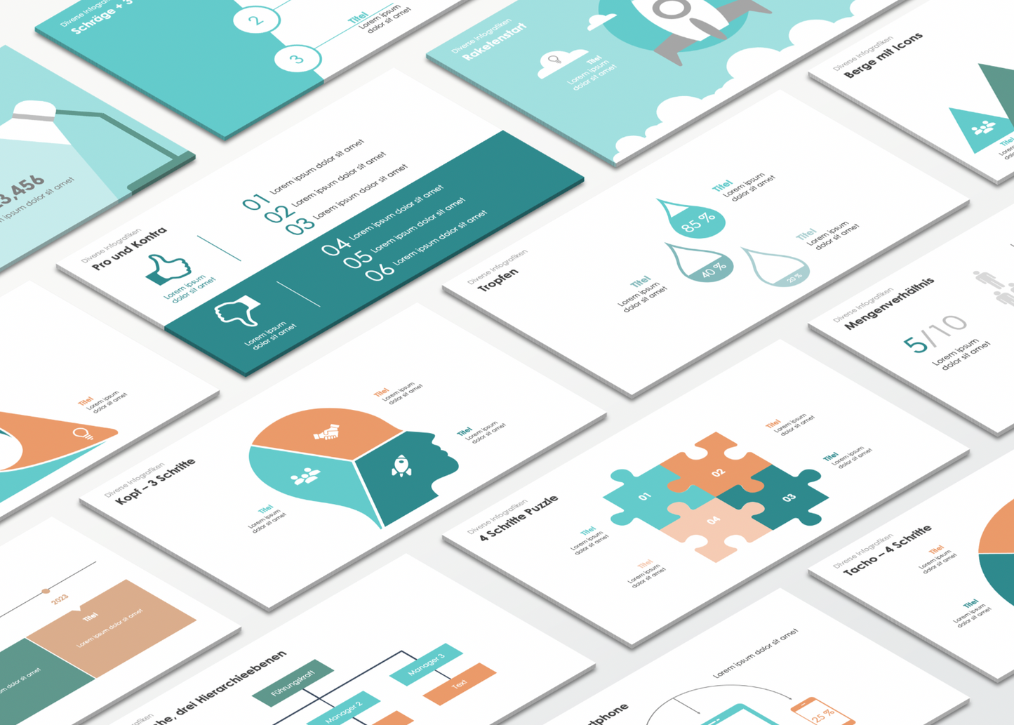 Diverse Infografiken