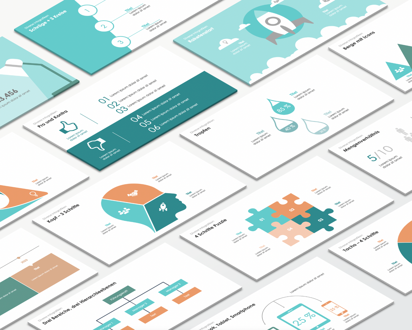 Diverse Infografiken