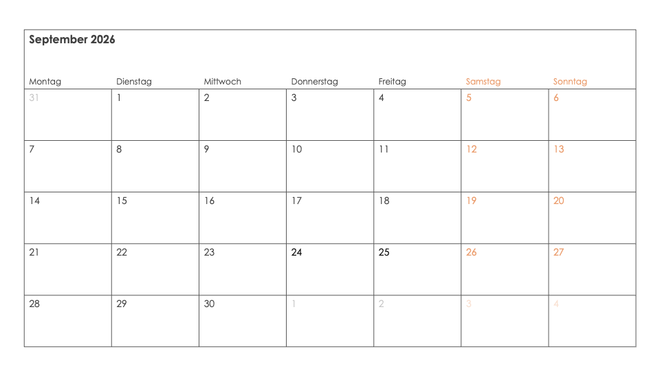 Kalender Toolkit 2026