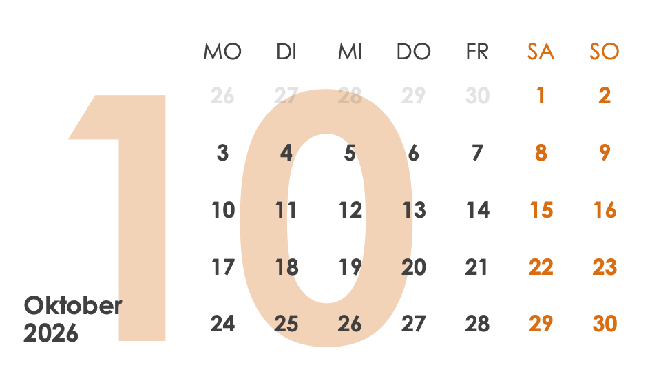 Kalender Toolkit 2026