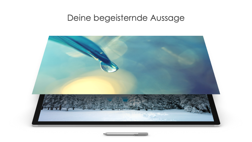 Bildschirm Mockups
