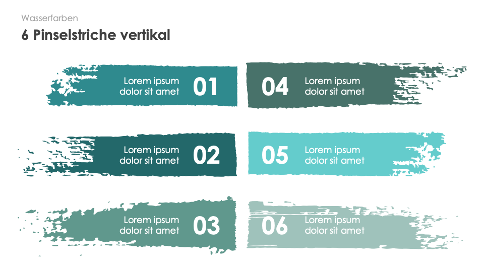 Wasserfarben Bundle