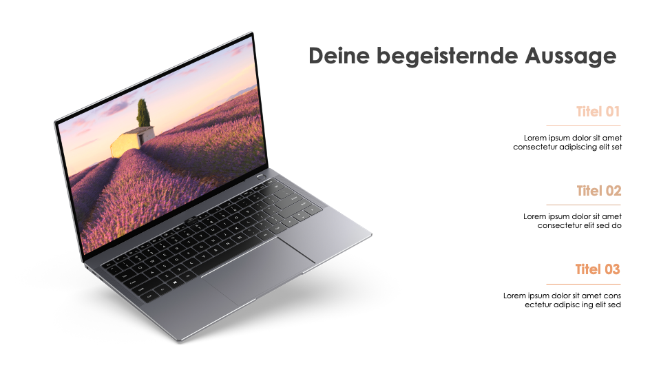 Bildschirm Mockups
