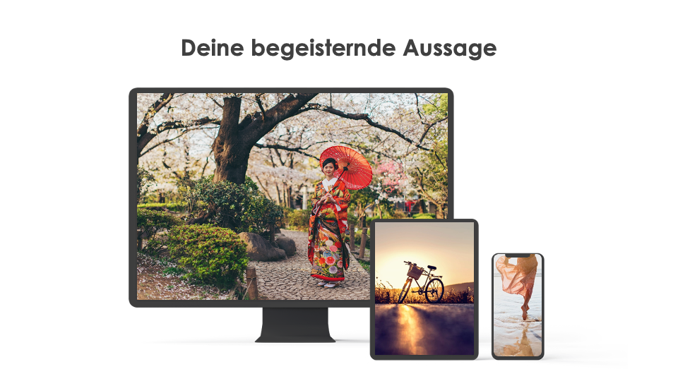 Bildschirm Mockups