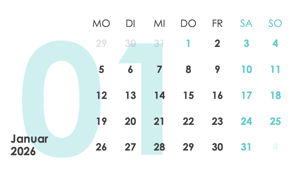 Kalender Toolkit 2026