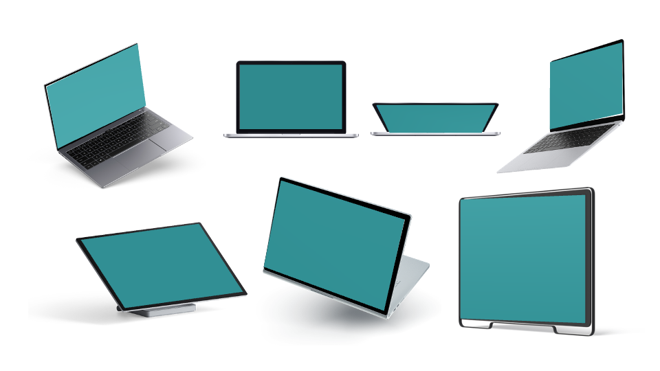 Bildschirm Mockups