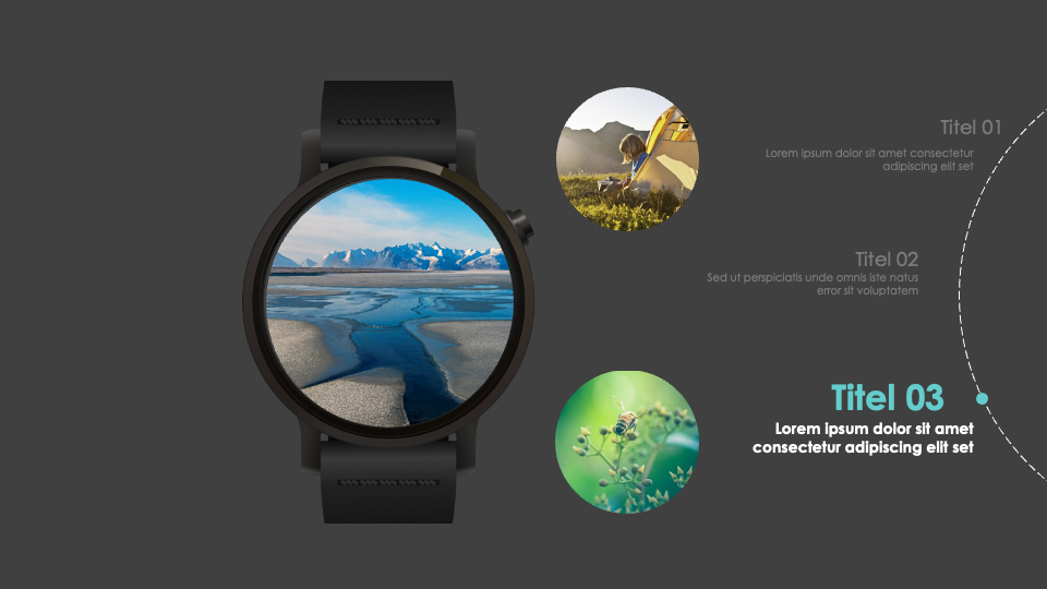Bildschirm Mockups