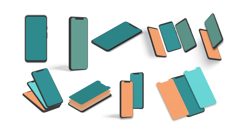 Bildschirm Mockups