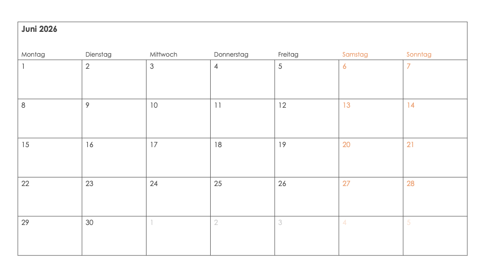 Kalender Toolkit 2026