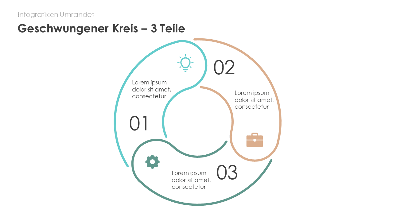 Geschwungener Kreis