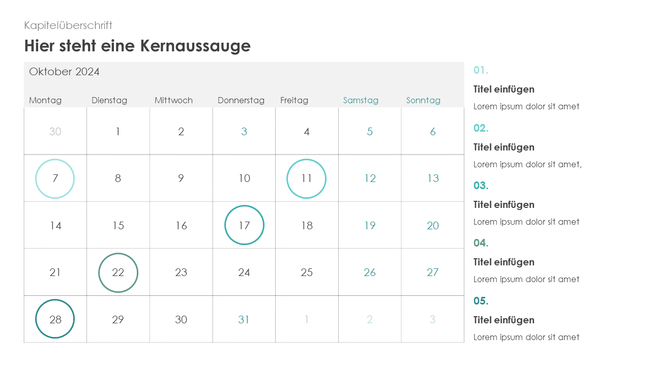 Business Kalender 2024