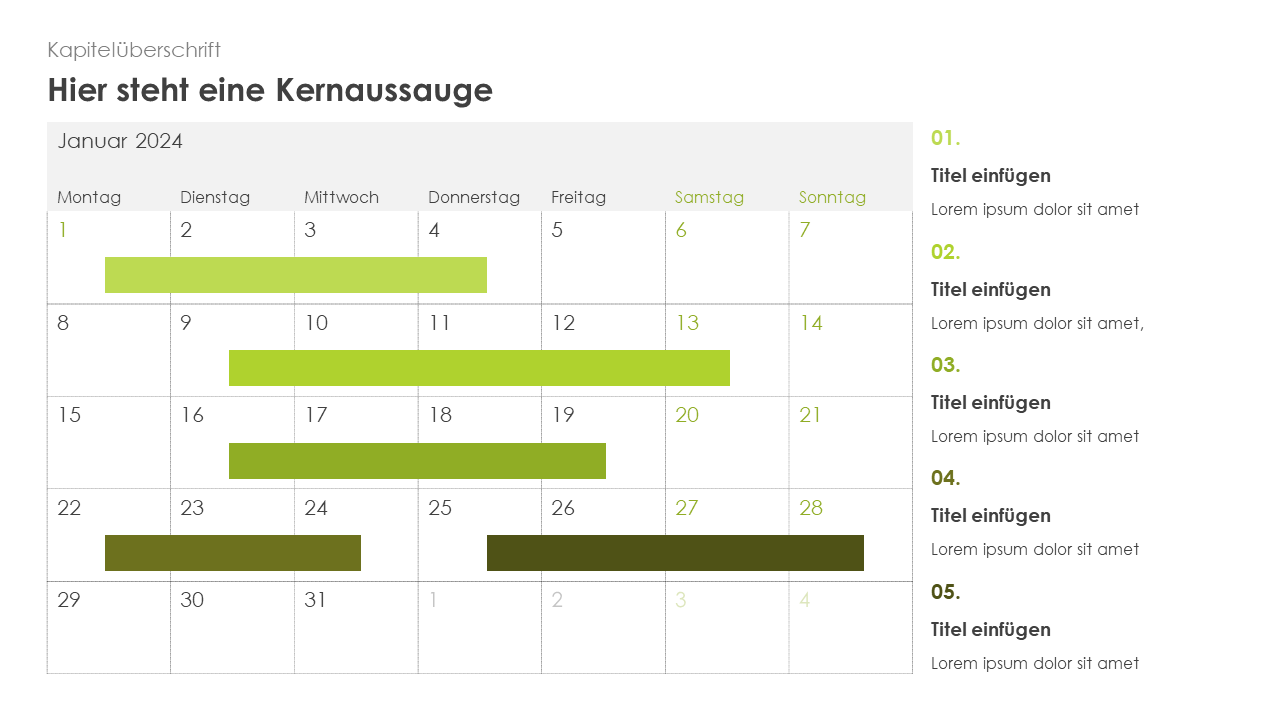 Business Kalender 2024