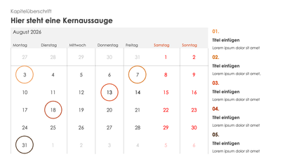 Kalender Toolkit 2026