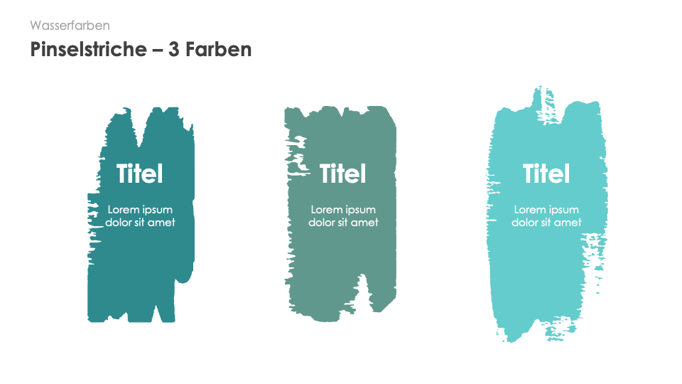 Wasserfarben Bundle