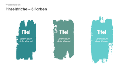 Wasserfarben Bundle