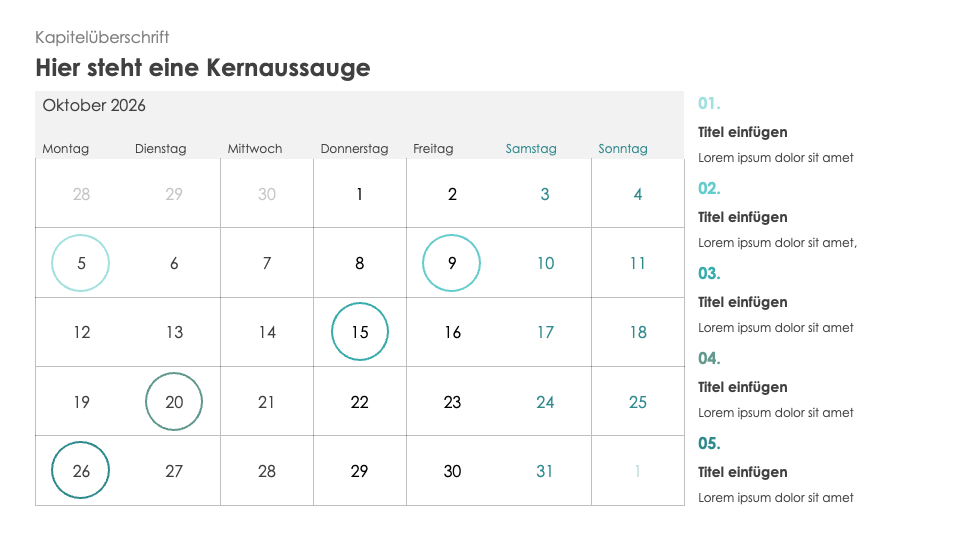 Kalender Toolkit 2026