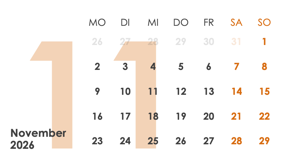 Kalender Toolkit 2026