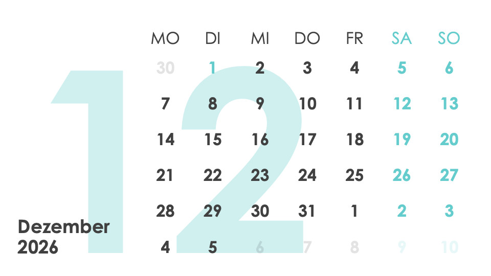 Kalender Toolkit 2026