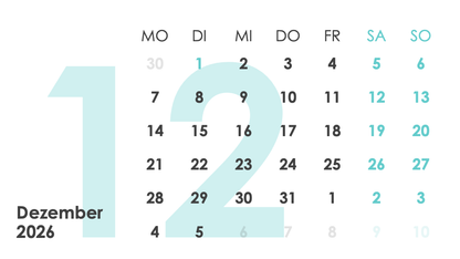 Kalender Toolkit 2026