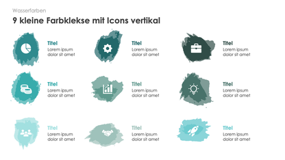 Wasserfarben Bundle