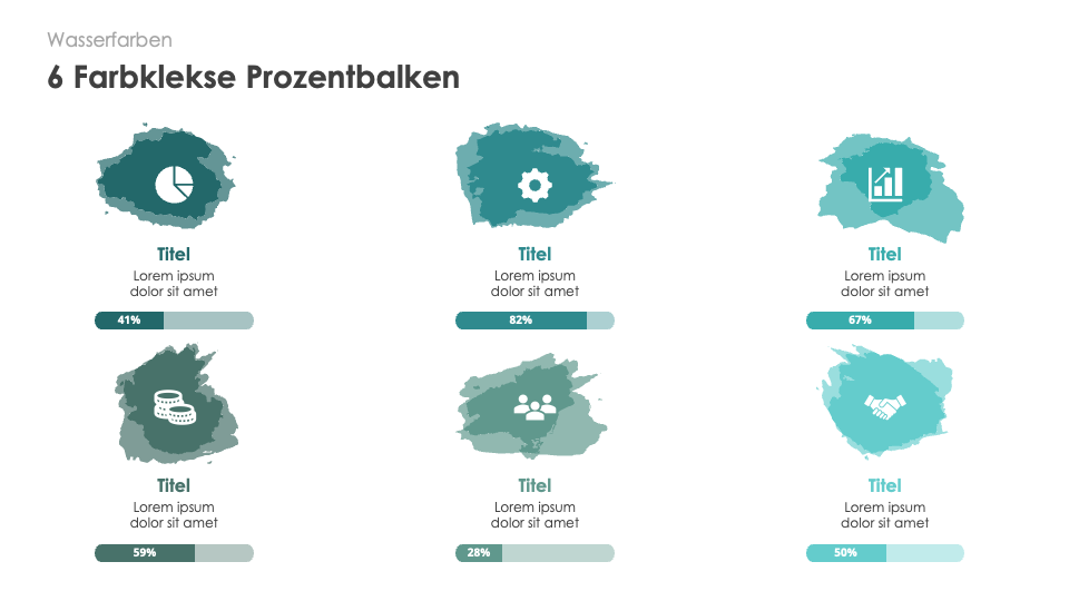 Wasserfarben Bundle