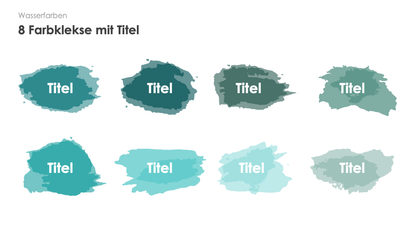 Wasserfarben Bundle