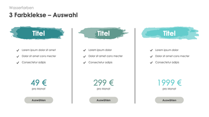 Wasserfarben Bundle