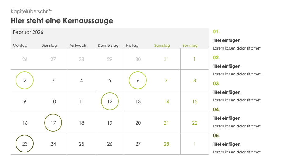 Kalender Toolkit 2026