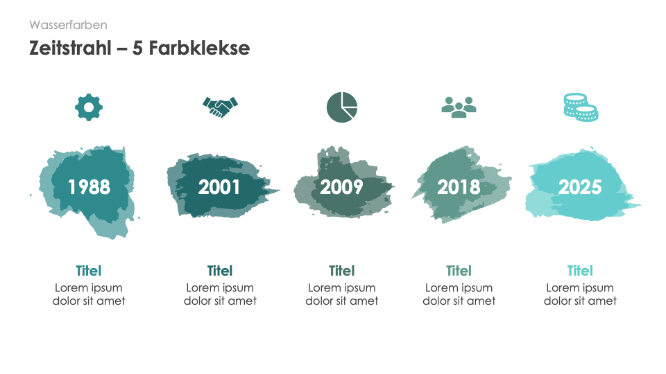 Wasserfarben Bundle