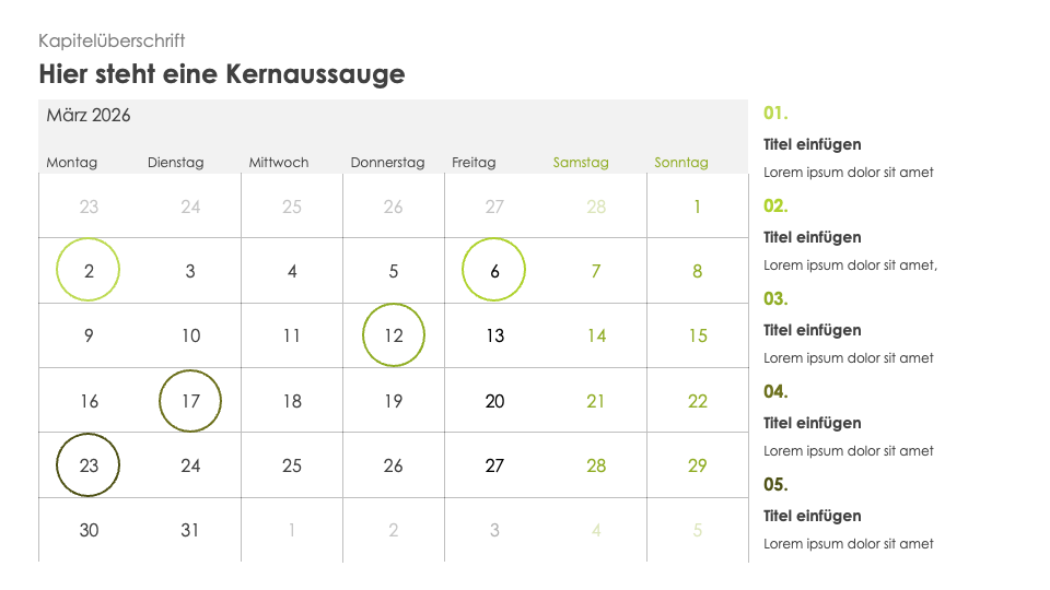 Kalender Toolkit 2026
