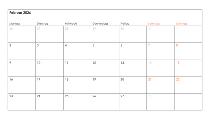 Kalender Toolkit 2026