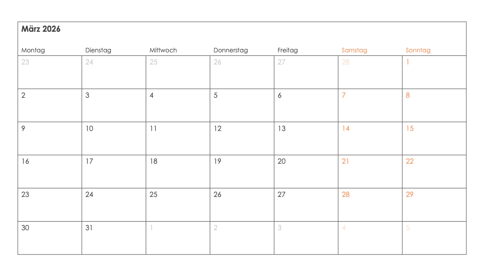 Kalender Toolkit 2026