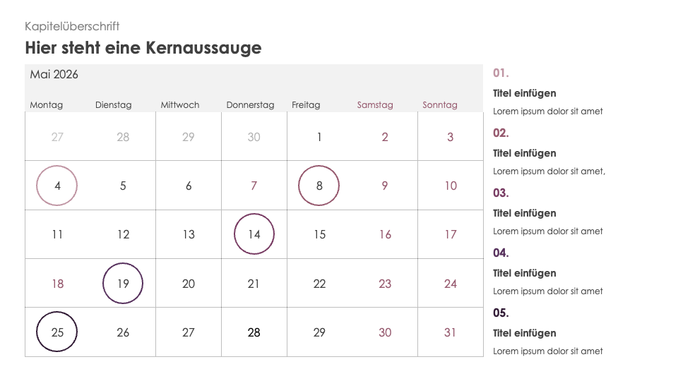Kalender Toolkit 2026