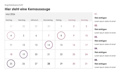 Kalender Toolkit 2026