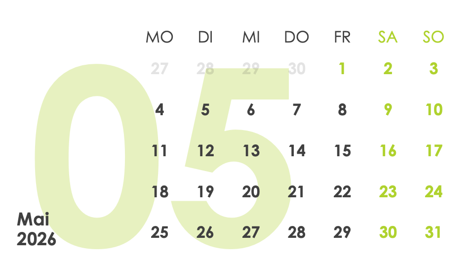 Kalender Toolkit 2026