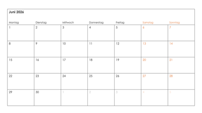 Kalender Toolkit 2026