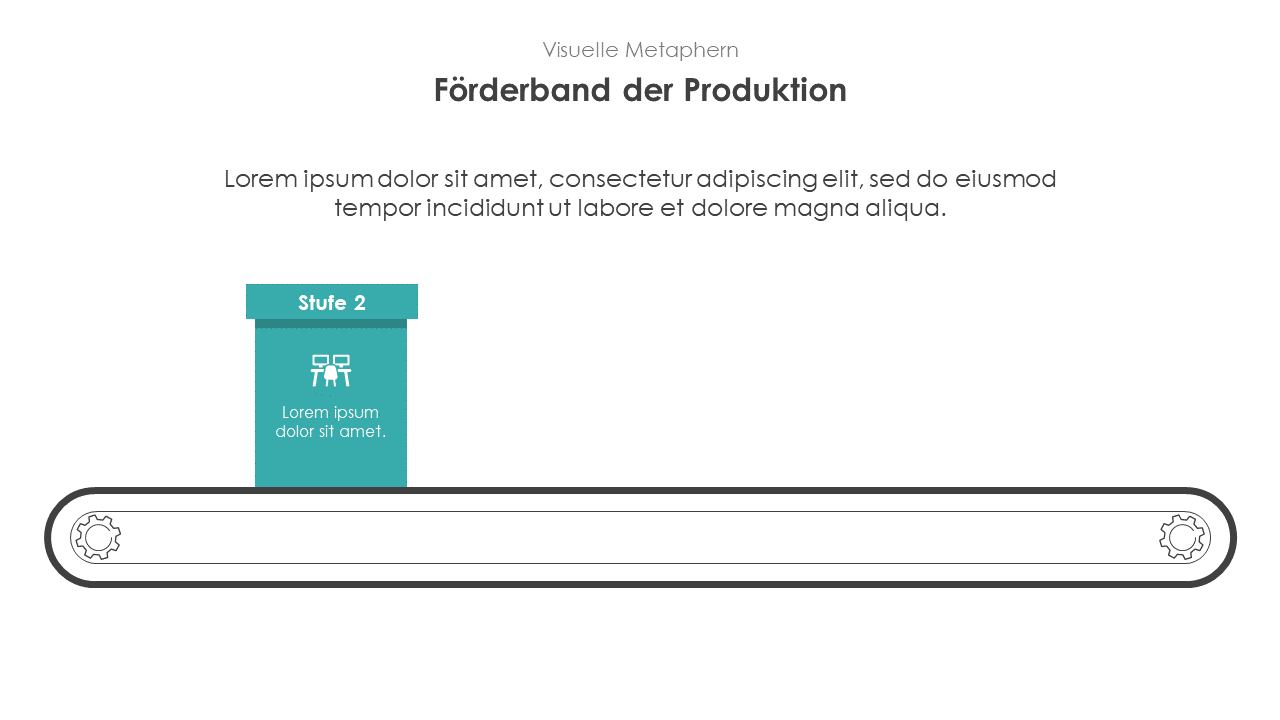 Förderband der Produktion