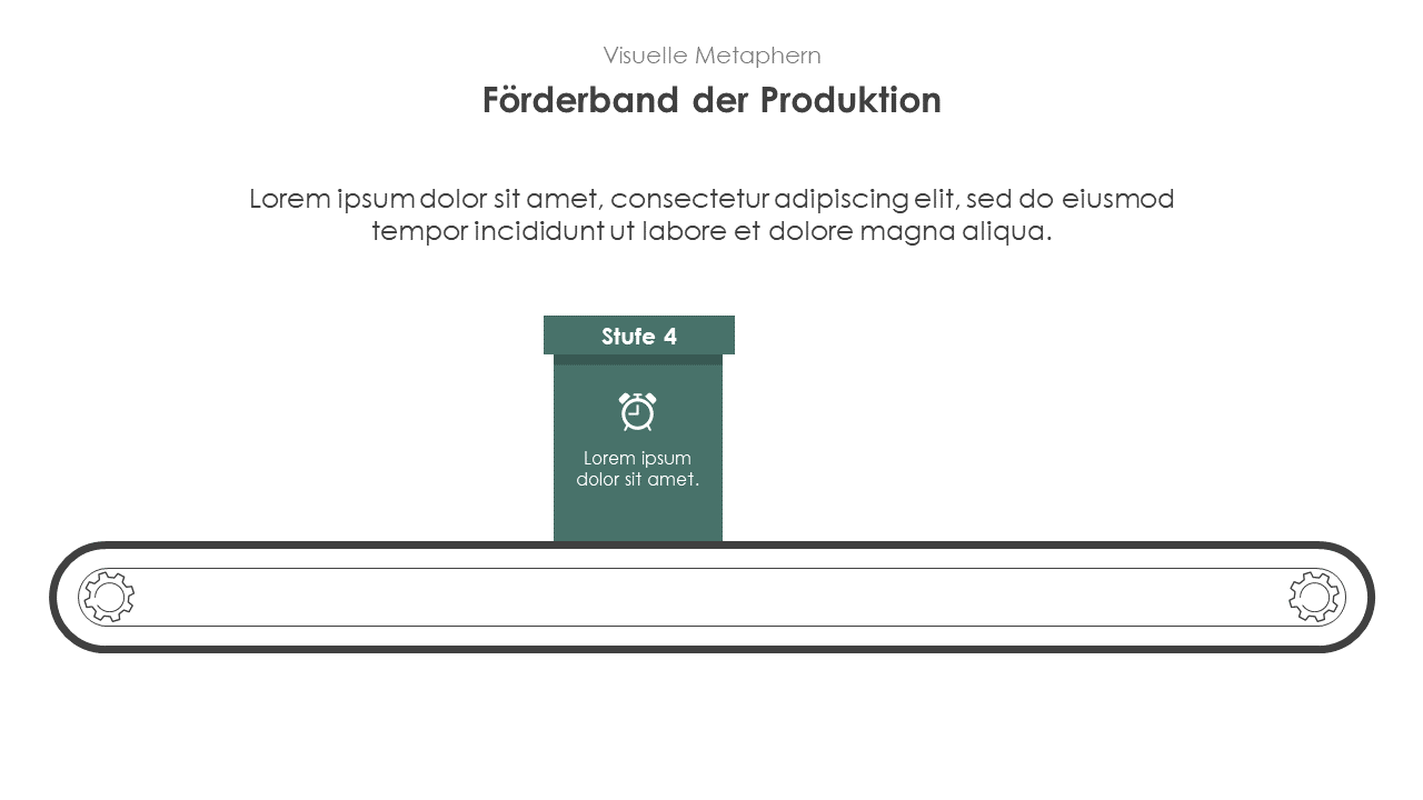 Förderband der Produktion