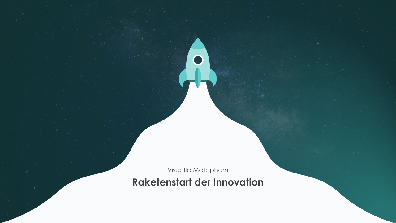 Raketenstart der Innovation