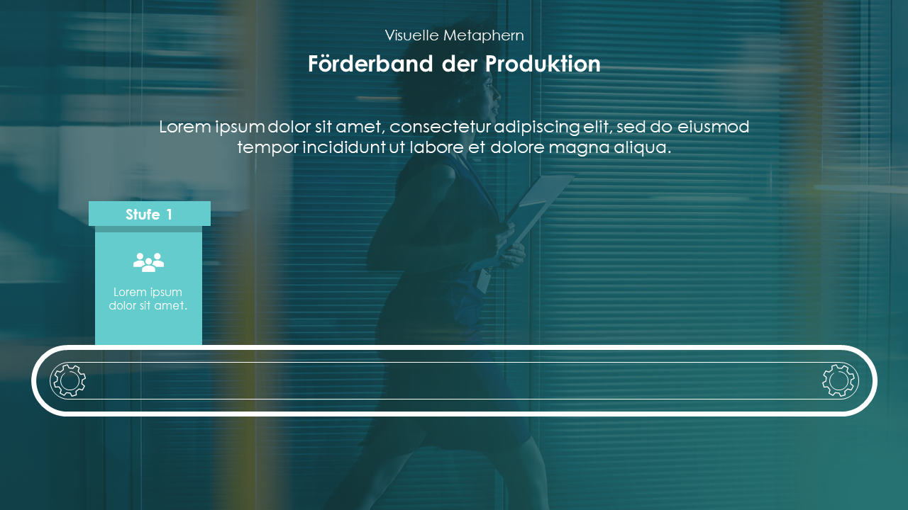 Förderband der Produktion