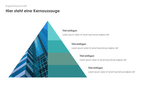 Pyramide mit Bild