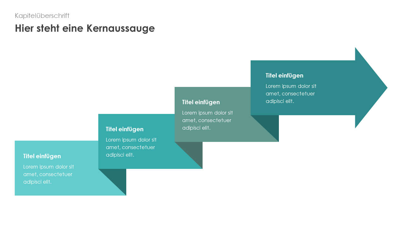 Pfeil Infografik