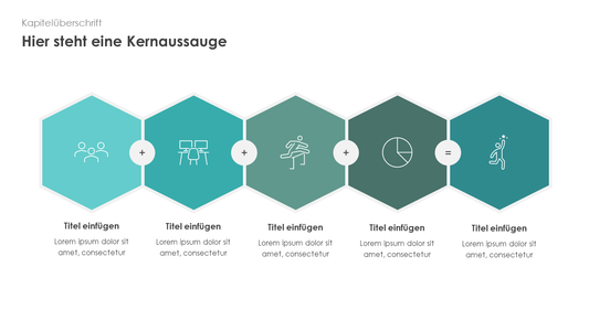 Hexagon Infografiken