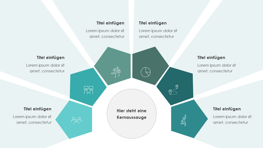 Geometrische Infografik