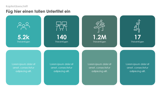 Infografik mit Beschreibungen