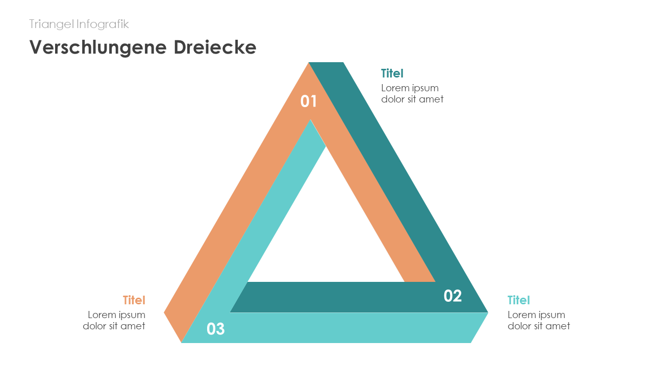 Verschlungene Dreiecke